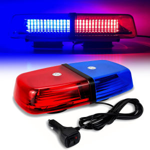 Red Blue LED Strobe Light Bar Traffic Signal Emergency Flashing Light Car Roof Top Strobe Lights Amber LED Flash Lamp12V 24V
