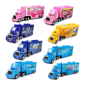 Takara Tomy | Pixar Cars Truck Strip Weathers Model Car 1/55 Die Casting Cruze Ramirez Container Trucks Racing Toys Childrens Birthday Gifts
