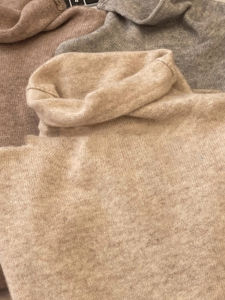 chaqi | Áo len dệt kim dài tay ôm vừa vặn mùa thu đông cho nữ cổ cao tay dài áo lót mỏng chất liệu mềm mại kiểu dáng đơn giản thoải mái