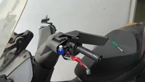 <New Upgrade> Full Alloy Wind Wing Rotating V5 Side Mirror Universal Reduces Wind Resistance