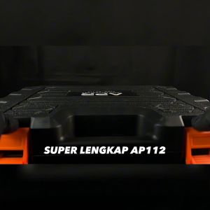 Toolkit set box lengkap APR Toolkit alat serbaguna tukang garansi resmi type AP109 112pc