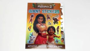 Disney Moana 2 Giant Stickers Book With Fun Activities Puzzles & Games For Kids
