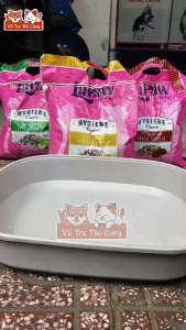 Cát đất sét vệ sinh cho mèo laPaw Than hoạt tính khử mùi tốt