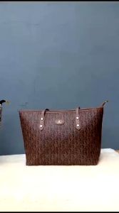 BJ63060 - COFFEE/BLACK TAS TOTEBAG SLEMPANG SHOULDERBAG HANDBAG WANITA FASHION IMPORT MODIS ELEGAN TERMURAH TERLARIS TERBARU BAGSTORE JAKARTA TAS BATAM ZCJ3060