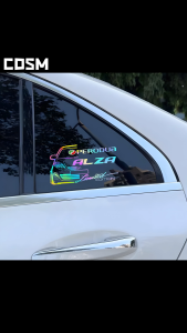 Sticker kereta Pantulan Cahaya Perodua Myvi mg3 Alza Axia Viva Bezza car accessories