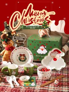 SHELI | Christmas Decorative Ceramic Tableware Set