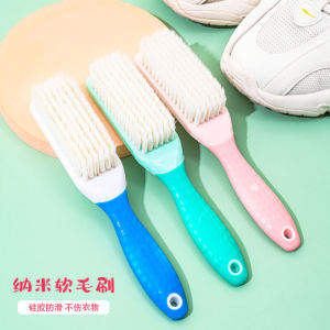Silicone Soft Bristle Shoe Brush for Cleaning Shoes And Clothes Multi-Functional Home Laundry Brush Non-Damaging to Shoes