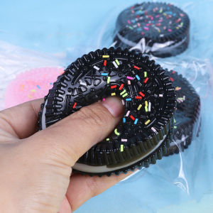 Schylling | Squishy Simulation Oreo Stress Ball Squeeze Toys Creative Cookie Super Soft Fidget Toy ASMR Sensory Anti Stress Toys for Adults