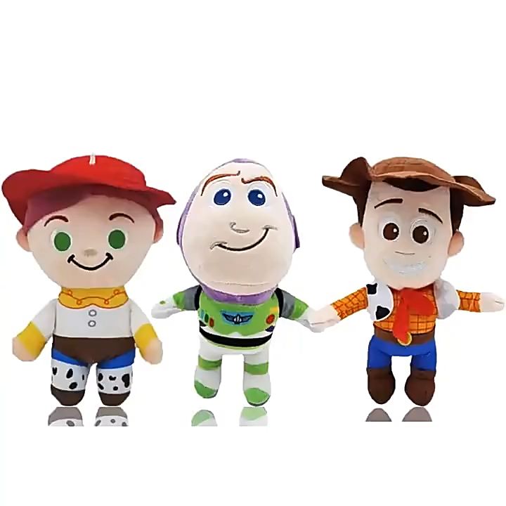 Movie Toy Story 4 Plush Toys 15-25cm Woody & Buzz Lightyear Forky Soft ...