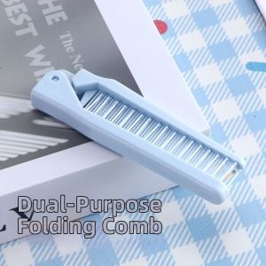 IMLUCKY | Foldable Dual-Purpose Small Hair Brush