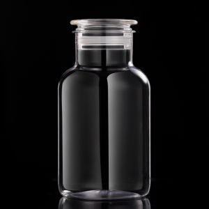 Thickened Food Grade PET Transparent Plastic Sealable Storage Jar for Fish Gelatin Dried Fruit And Medicinal Herbs Preservation