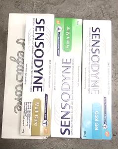 Combo 5 Tuýp Kem Đánh Răng Sensodyne 100g – Giảm Ê Buốt Hiệu Quả Chăm Sóc Răng Nhạy Cảm Toàn Diện