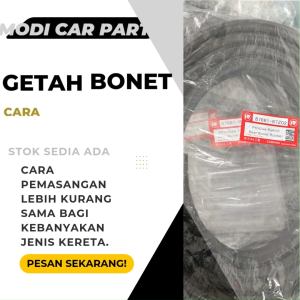 Rear Bonnet Rubber Perodua Bezza (ICHIKAWA) Getah Bonet Belakang Weatherstrip