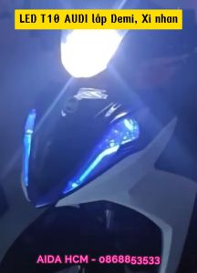 LED T10 Audi chạy đuổi 30SMD 3014 lắp thay thế cho demi xi nhan DC12v