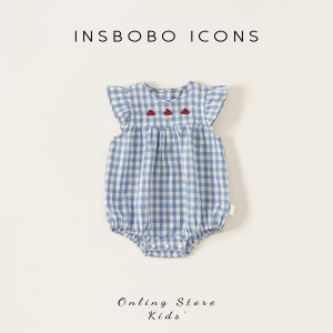 insbobo | Áo liền quần bé gái mùa thu xuân