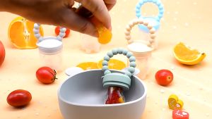 Baby Fruit Pacifier Mesh Bag Baby Food Feeder Vegetable Pacifier Accessories No BPA