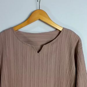 Atasan JUMBO wanita / Blouse Big size V - Melar up to LD 140 cm & New Size Ld 108 cm - Lady Crush Premium Crinkel