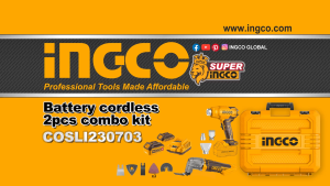 INGCO 20V MULTI TOOL+HOT AIR GUN COMBO 1X4.0 CHRG+CASE COSLI230703