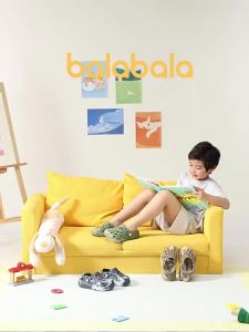 Balabala | Dép Trong Nhà Đế Mềm Thoáng Khí Đầu Ngón Chân Kín Cho Bé Trai