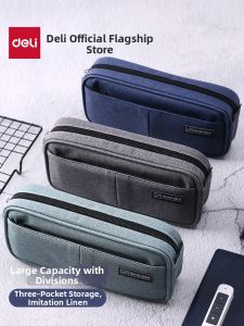 deli | Multifunctional Large Capacity Pen Pouch