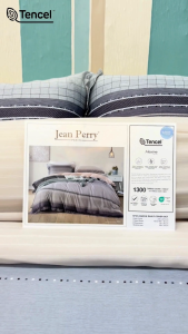 Jean Perry Alexine Quilt Cover Set - 100% TENCEL™ LYOCCELL 1300TC Cooling Breathable Luxury Bedding Queen King Super King
