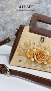 Cakra Official - Sling Bag HANAYA Tas Selempang Canvas Wanita Sling bag Canvas Premium Tas Selempang Mini Sling bag Korea Tas Selempang Mini Korea Viral Trendy Terbaru Tas Canvas Wanita Tas Selempang Kanvas