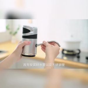 Máy Làm Mát Nước Thông Minh Điện Tử Có Bơm Khóa Trẻ Em Vòi Bằng Thép Không Gỉ Dùng Cho Bình 4.5-18.9L Loại Mini Sử Dụng Pin