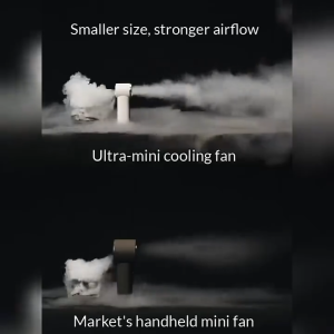 ELECTROBEATS X98 Handheld Turbo Fan 4000mAh Rechargeable Portable Mini Fan Strong Wind Long Battery