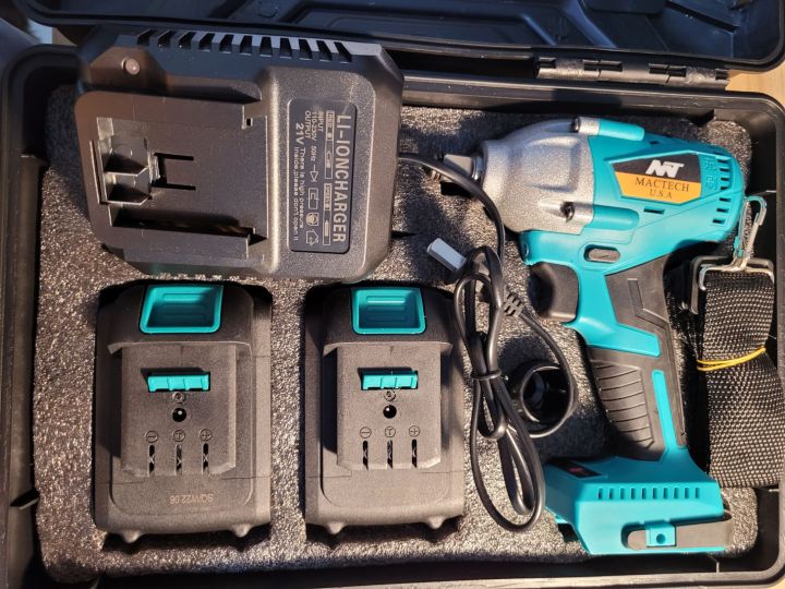 ORIGINAL Mactech USA Cordless Impact Wrench 1/2 Drive