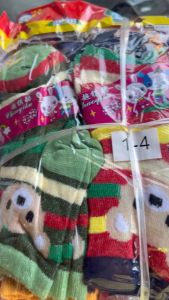 12 đôi Tất kẻ len của trẻ em từ 0-12 tuổi