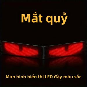 2 Chiếc Đèn LED Ô Tô Màn Hình Dẻo 13.7x4 Inch USB 5V Chống Nước Tự Lập Trình Phụ Kiện Trang Trí Với Điều Khiển Bằng Ứng Dụng/điều Khiển Từ Xa Đạt Chuẩn IP65