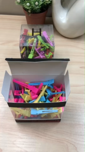 กิ๊บปากเป็ด กิ๊บขนาดเล็ก กิ๊บเก็บผม กิ๊บเกล้าผม กิ๊บปากเป็ดหลากสี กิ๊บปากเป็ดเพลาสติก กล่องบรรจุ 75 ตัว คละสี ส่งเร็ว ตรงปก