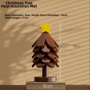 AIMUKE | Christmas Tree Styled French Inspired Insulation Mat