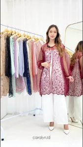 OUTER BRUKAT GAYATRI ATASAN KEBAYA BRUKAT