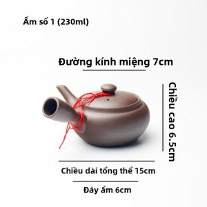 Bình Pha Trà Sứ Sang Trọng Chống Đổ Nóng