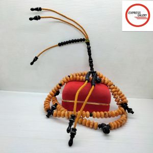 tasbih tijani batu marjan oren kombinasi yuser D49