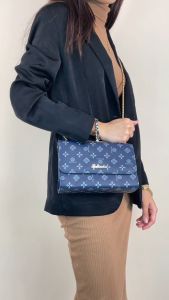 BELINDA Sling Bag For Woman PU Leather Metal Chain Mini Bag Krean Fashion Single Shoulder Bag AB002