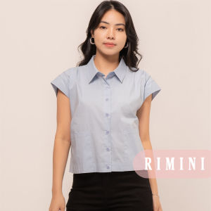 RIMINI - Kemeja Atasan Wanita Katun Premium Size XS-XL - Linny Top 7233-1