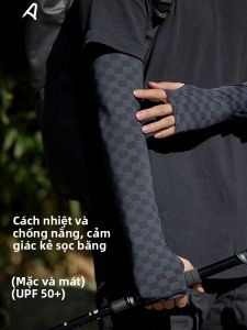 MiiOW | Tay lụa băng chống nắng cho nam mùa hè Tay bảo vệ khi đi xe đạp ngoài trời Tay lụa băng chống tia UV Tay bảo vệ da
