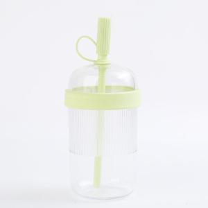 Portable Leakproof Straw Cup 1PC Large Capacity Food Grade Water Bottle for Travel Hiking School Students