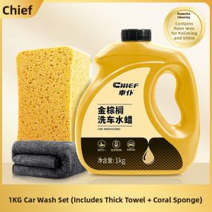 Chief | Palm Gold High Foam Strong Cleaning Car Wash Liquid