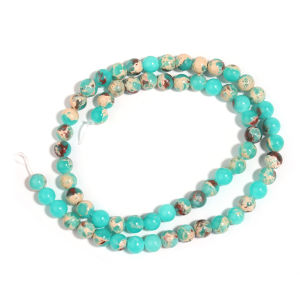 1 Strand Agalmatolite ลูกปัด 4-12 มม.สีเขียวลูกปัดหินธรรมชาติรอบหลวม Spacer ลูกปัดสําหรับเครื่องประดับ DIY ทําสร้อยข้อมือสร้อยคอ