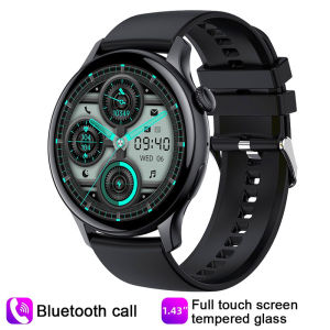 Smart Watch 1.43 Inch AMOLED Sports World Clock Calculator Bluetooth Call Smartwatch For iOS Android