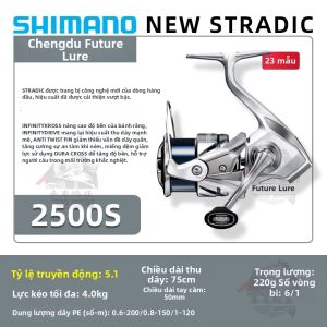 SHIMANO | Cuộn Cước Đánh Bait Cá Mô Hình 23