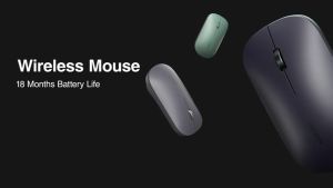UGREEN MU001 Wireless Silent Mouse | 2.4G Wireless USB Thin & Slim 4 Level Adjustable DPI 4000 Bluetooth 5.0 | Original UGREEN Malaysia