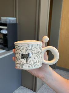 BOJINGLIPIN | High Attractiveness Ceramic Mug With Lid
