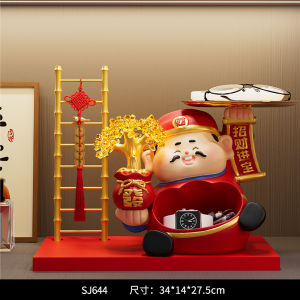 เคหะสิ่งของตกแต่ง เรือล่องเรือ เรือลำเลียงเงิน เรือลำเลียงความโชคดี วัสดุพลาสติก พื้นฐานที่ไม่สมมาตร ตกแต่งบ้าน ของขวัญที่สมบูรณ์แบบสำหรับการย้ายเข้าใหม่