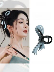 Gradual Butterfly Knot Hair Clip Womens Large Size Fashionable Hair Accessories Original Design Fresh Outburst Shark Clamp
