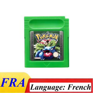 Bandai | Pokemon GBC Game Cartridge French Version FRA 7 Styles for Color GBA SP Retro Game Collection Fans Collection Birthday Gift