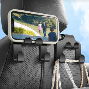 Easy ตะขอแขวนหลังรถ สีดำ ตะขออเนกประสงค์ในรถ Car Hook